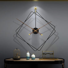 Load image into Gallery viewer, INSPIRA LIFESTYLES - Thierry Wall Clock - ABSTRACT CLOCK, CLOCK, DECOR, HOME ACCESSORIES, HOME DECOR, LARGE CLOCK, METAL CLOCK, MINIMALIST, MODERN, MODERN CLOCK, SCULPTURAL CLOCK, SIMPLE DESIGN, WALL SCULPTURE