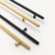 Load image into Gallery viewer, INSPIRA LIFESTYLES - Marc Long Pull Handles - BRASS HARDWARE, CABINET HARDWARE, CABINET PULL, CLOSET PULL, DOOR PULL, DOOR PULLS, DRAWER PULL, DRAWER PULLS, FURNITURE HANDLES, FURNITURE KNOBS, HARDWARE, KNOBS, LONG DOOR PULLS, LONG DRAWER PULLS, LONG PULL HANDLES, PULLS