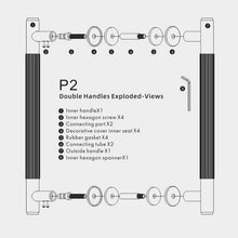 Load image into Gallery viewer, INSPIRA LIFESTYLES - Reed Long Pull Handles - BATHROOM HARDWARE, BRASS HARDWARE, CABINET HARDWARE, CABINET PULL, CLOSET PULL, DOOR PULL, DOOR PULLS, DRAWER PULL, DRAWER PULLS, FURNITURE HANDLES, FURNITURE PULL, HARDWARE, KITCHEN HARDWARE, MODERN HARDWARE, PULLS, WARDROBE HARDWARE