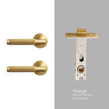 Load image into Gallery viewer, INSPIRA LIFESTYLES - Reed Door Lever Sets - DOOR FURNITURE, DOOR HARDWARE, DOOR LEVER, DOOR LOCK KEY, DOOR LOCK SET, DOOR PULL, DOOR PULLS, LEVER, LEVER DOOR HANDLE, LEVER LOCK SET, MODERN DOOR HANDLES, MORTISE LOCK, REEDED DOOR HANDLE, REEDED DOOR LEVER, THUMB TURN LOCK, TUBULAR COIN LOCK