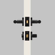Load image into Gallery viewer, INSPIRA LIFESTYLES - Reed Door Lever Sets - DOOR FURNITURE, DOOR HARDWARE, DOOR LEVER, DOOR LOCK KEY, DOOR LOCK SET, DOOR PULL, DOOR PULLS, LEVER, LEVER DOOR HANDLE, LEVER LOCK SET, MODERN DOOR HANDLES, MORTISE LOCK, REEDED DOOR HANDLE, REEDED DOOR LEVER, THUMB TURN LOCK, TUBULAR COIN LOCK