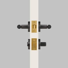 Load image into Gallery viewer, INSPIRA LIFESTYLES - Reed Door Lever Sets - DOOR FURNITURE, DOOR HARDWARE, DOOR LEVER, DOOR LOCK KEY, DOOR LOCK SET, DOOR PULL, DOOR PULLS, LEVER, LEVER DOOR HANDLE, LEVER LOCK SET, MODERN DOOR HANDLES, MORTISE LOCK, REEDED DOOR HANDLE, REEDED DOOR LEVER, THUMB TURN LOCK, TUBULAR COIN LOCK