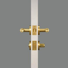 Load image into Gallery viewer, INSPIRA LIFESTYLES - Marc II Door Lever Sets - DOOR FURNITURE, DOOR HARDWARE, DOOR LEVER, DOOR LOCK KEY, DOOR LOCK SET, DOOR PULL, DOOR PULLS, KNURLED DOOR PULLS, KNURLED HANDLES, LEVER, LEVER DOOR HANDLE, LEVER LOCK SET, MODERN DOOR HANDLES, MORTISE LOCK, THUMB TURN LOCK, TUBULAR COIN LOCK