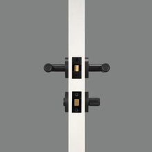 Load image into Gallery viewer, INSPIRA LIFESTYLES - Marc II Door Lever Sets - DOOR FURNITURE, DOOR HARDWARE, DOOR LEVER, DOOR LOCK KEY, DOOR LOCK SET, DOOR PULL, DOOR PULLS, KNURLED DOOR PULLS, KNURLED HANDLES, LEVER, LEVER DOOR HANDLE, LEVER LOCK SET, MODERN DOOR HANDLES, MORTISE LOCK, THUMB TURN LOCK, TUBULAR COIN LOCK