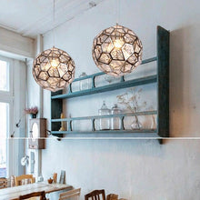 Load image into Gallery viewer, INSPIRA LIFESTYLES - Metal Etch Web Pendant - ACCENT LIGHT, CHANDELIER, ETCH WEB LIGHT, LIGHT, LIGHT FIXTURE, LIGHTING, LIGHTS, METAL MESH LIGHT, MODERN CHANDELIER, PENDANT, PENDANT LIGHT, RESTAURANT LIGHT, TOM DIXON LIGHT