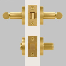 Load image into Gallery viewer, INSPIRA LIFESTYLES - Reed Door Lever Sets - DOOR FURNITURE, DOOR HARDWARE, DOOR LEVER, DOOR LOCK KEY, DOOR LOCK SET, DOOR PULL, DOOR PULLS, LEVER, LEVER DOOR HANDLE, LEVER LOCK SET, MODERN DOOR HANDLES, MORTISE LOCK, REEDED DOOR HANDLE, REEDED DOOR LEVER, THUMB TURN LOCK, TUBULAR COIN LOCK
