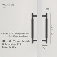 Load image into Gallery viewer, INSPIRA LIFESTYLES - Reed Long Pull Handles - BATHROOM HARDWARE, BRASS HARDWARE, CABINET HARDWARE, CABINET PULL, CLOSET PULL, DOOR PULL, DOOR PULLS, DRAWER PULL, DRAWER PULLS, FURNITURE HANDLES, FURNITURE PULL, HARDWARE, KITCHEN HARDWARE, MODERN HARDWARE, PULLS, WARDROBE HARDWARE