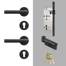 Load image into Gallery viewer, INSPIRA LIFESTYLES - Marc Door Lever Sets - DOOR FURNITURE, DOOR HARDWARE, DOOR LEVER, DOOR LOCK KEY, DOOR LOCK SET, DOOR PULL, DOOR PULLS, KNURLED DOOR PULLS, KNURLED HANDLES, LEVER, LEVER DOOR HANDLE, LEVER LOCK SET, MODERN DOOR HANDLES, MORTISE LOCK SET, THUMB TURN LOCK, TUBULAR COIN LOCK