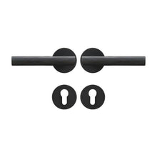 Load image into Gallery viewer, INSPIRA LIFESTYLES - Marc Door Lever Sets - DOOR FURNITURE, DOOR HARDWARE, DOOR LEVER, DOOR LOCK KEY, DOOR LOCK SET, DOOR PULL, DOOR PULLS, KNURLED DOOR PULLS, KNURLED HANDLES, LEVER, LEVER DOOR HANDLE, LEVER LOCK SET, MODERN DOOR HANDLES, MORTISE LOCK SET, THUMB TURN LOCK, TUBULAR COIN LOCK