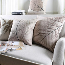 Load image into Gallery viewer, INSPIRA LIFESTYLES - Foliage Linen Cotton Blend Pillow - ACCENT PILLOW, ACCESSORIES, BED PILLOW, CHAIR PILLOW, COTTON, DECORATIVE PILLOW, FERNS, FOLIAGE, HOME ACCESSORIES, LEAVES, LINEN, PILLOW, SOFA PILLOW, SOFTGOODS