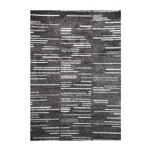 Load image into Gallery viewer, INSPIRA LIFESTYLES - Linear Gray Large Area Rug - ACCENT RUG, AREA RUG, BEDROOM CARPET, CARPET, COMMERCIAL, DIAMOND, FLOOR MAT, GEOMETRIC, HOTEL CARPET, LARGE RUG, LIVING ROOM CARPET, OFFICE CARPET, OVER SIZE, PATTERN, PILE CARPET, RIPPLE, RUG, WOVEN RUG