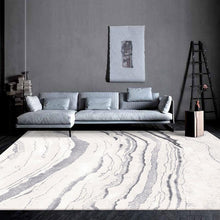 Load image into Gallery viewer, INSPIRA LIFESTYLES - White Marble Large Area Rug - ABSTRACT RUG, ACCENT RUG, ACRYLIC RUG, AREA RUG, BEDROOM CARPET, CARPET, DINING ROOM CARPET, FLOOR COVERING, FLOOR MAT, HOTEL CARPET, LIVING ROOM CARPET, MARBLE, MODERN RUG, PILE CARPET, RECTANGLE AREA RUG, RUG, RUGS, WOVEN RUG