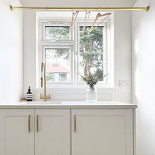 Load image into Gallery viewer, INSPIRA LIFESTYLES - Reed II Knob & Pull Handles - BATHROOM HARDWARE, BRASS HARDWARE, CABINET HARDWARE, CABINET PULL, CLOSET PULL, DOOR PULL, DOOR PULLS, DRAWER PULL, DRAWER PULLS, FURNITURE HANDLES, FURNITURE KNOBS, FURNITURE PULL, HARDWARE, KITCHEN HARDWARE, KNOBS, MODERN HARDWARE, PULLS, WARDROBE HARDWARE