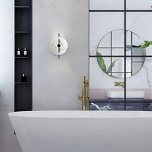 Load image into Gallery viewer, INSPIRA LIFESTYLES - Baldwin Wall Sconce - BATHROOM LIGHT, BEDROOM LIGHT, BEDSIDE LIGHT, LIGHT, LIGHT FIXTURE, LIGHTING, SCONCE, WALL LIGHT, WALL SCONCE