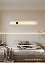 Load image into Gallery viewer, INSPIRA LIFESTYLES - Minimalist Wall Light, indirect wall lighting, adjustable LED wall light, staircase wall lighting, entry foyer lighting, bedroom wall light, living room wall lighting, architectural wall light, minimalist interior lighting
