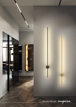 Load image into Gallery viewer, INSPIRA LIFESTYLES - Minimalist Wall Light, indirect wall lighting, adjustable LED wall light, staircase wall lighting, entry foyer lighting, bedroom wall light, living room wall lighting, architectural wall light, minimalist interior lighting
