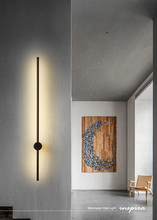 Load image into Gallery viewer, INSPIRA LIFESTYLES - Minimalist Wall Light, indirect wall lighting, adjustable LED wall light, staircase wall lighting, entry foyer lighting, bedroom wall light, living room wall lighting, architectural wall light, minimalist interior lighting
