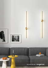 Load image into Gallery viewer, INSPIRA LIFESTYLES - Minimalist Wall Light, indirect wall lighting, adjustable LED wall light, staircase wall lighting, entry foyer lighting, bedroom wall light, living room wall lighting, architectural wall light, minimalist interior lighting

