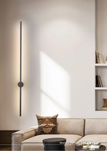 Load image into Gallery viewer, INSPIRA LIFESTYLES - Minimalist Wall Light, indirect wall lighting, adjustable LED wall light, staircase wall lighting, entry foyer lighting, bedroom wall light, living room wall lighting, architectural wall light, minimalist interior lighting
