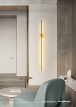 Load image into Gallery viewer, INSPIRA LIFESTYLES - Minimalist Wall Light, indirect wall lighting, adjustable LED wall light, staircase wall lighting, entry foyer lighting, bedroom wall light, living room wall lighting, architectural wall light, minimalist interior lighting
