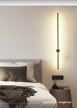 Load image into Gallery viewer, INSPIRA LIFESTYLES - Minimalist Wall Light, indirect wall lighting, adjustable LED wall light, staircase wall lighting, entry foyer lighting, bedroom wall light, living room wall lighting, architectural wall light, minimalist interior lighting
