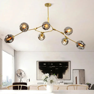 INSPIRA LIFESTYLES - Arbre Glass Chandelier, Sculptural Light, Kitchen Light, Dining Room Light, Bedroom Light, Living Room Light, Hotel Light, Restaurant Light, Hotel Light, Casino Light, Sputnik Chandelier, Modern Chandelier, Metal Chandelier, Minimalist Pendant, Glass Globe Chandelier, Designer Chandelier, Designer Light, LED Chandelier, Sculptural Chandelier, Abstract Art Light, Abstract Branch Chandelier, Modern Branch Chandelier, Bubble Chandelier, Glass Ball Chandelier, Accent Lighting