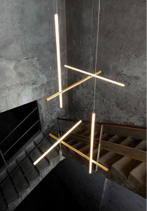 Astralis Geometric LED Chandelier – Modern Statement Lighting for High ...