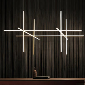 Astralis Geometric LED Chandelier – Modern Statement Lighting for High ...