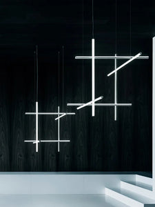 Astralis Geometric LED Chandelier – Modern Statement Lighting for High ...