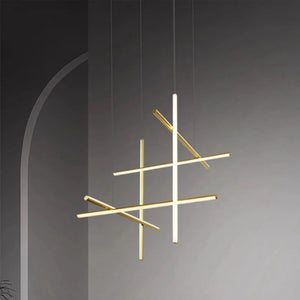 Astralis Geometric LED Chandelier – Modern Statement Lighting for High ...