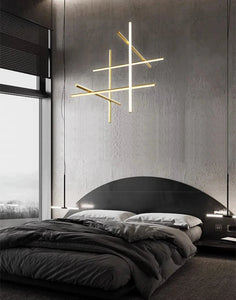 Astralis Geometric LED Chandelier – Modern Statement Lighting for High ...