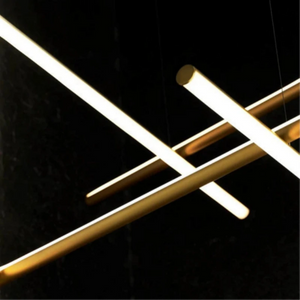 Astralis Geometric LED Chandelier – Modern Statement Lighting for High ...