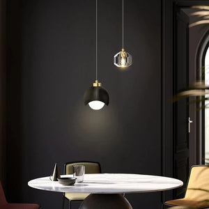 INSPIRA LIFESTYLES - Borello Modern Pendant, Luxury Crystal LED Chandelier, Double Head Chandelier, Long Line Hanging Lamp, Home Decor Lighting, Restaurant Chandelier, Bar Pendant Lights, Bedroom Pendant Lamp, Crystal Pendant Light, LED Hanging Lamp, Modern Chandelier, Elegant Crystal Lighting, Decorative Chandelier, Energy-Efficient LED Chandelier, Luxury Pendant Lamp, High-Quality Chandelier, Sophisticated Lighting Fixture