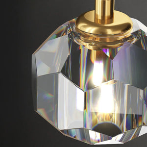 INSPIRA LIFESTYLES - Borello Modern Pendant, Luxury Crystal LED Chandelier, Double Head Chandelier, Long Line Hanging Lamp, Home Decor Lighting, Restaurant Chandelier, Bar Pendant Lights, Bedroom Pendant Lamp, Crystal Pendant Light, LED Hanging Lamp, Modern Chandelier, Elegant Crystal Lighting, Decorative Chandelier, Energy-Efficient LED Chandelier, Luxury Pendant Lamp, High-Quality Chandelier, Sophisticated Lighting Fixture