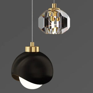 INSPIRA LIFESTYLES - Borello Modern Pendant, Luxury Crystal LED Chandelier, Double Head Chandelier, Long Line Hanging Lamp, Home Decor Lighting, Restaurant Chandelier, Bar Pendant Lights, Bedroom Pendant Lamp, Crystal Pendant Light, LED Hanging Lamp, Modern Chandelier, Elegant Crystal Lighting, Decorative Chandelier, Energy-Efficient LED Chandelier, Luxury Pendant Lamp, High-Quality Chandelier, Sophisticated Lighting Fixture