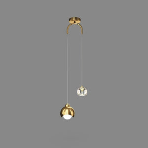 INSPIRA LIFESTYLES - Borello Modern Pendant, Luxury Crystal LED Chandelier, Double Head Chandelier, Long Line Hanging Lamp, Home Decor Lighting, Restaurant Chandelier, Bar Pendant Lights, Bedroom Pendant Lamp, Crystal Pendant Light, LED Hanging Lamp, Modern Chandelier, Elegant Crystal Lighting, Decorative Chandelier, Energy-Efficient LED Chandelier, Luxury Pendant Lamp, High-Quality Chandelier, Sophisticated Lighting Fixture