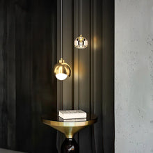 Load image into Gallery viewer, INSPIRA LIFESTYLES - Borello Modern Pendant, Luxury Crystal LED Chandelier, Double Head Chandelier, Long Line Hanging Lamp, Home Decor Lighting, Restaurant Chandelier, Bar Pendant Lights, Bedroom Pendant Lamp, Crystal Pendant Light, LED Hanging Lamp, Modern Chandelier, Elegant Crystal Lighting, Decorative Chandelier, Energy-Efficient LED Chandelier, Luxury Pendant Lamp, High-Quality Chandelier, Sophisticated Lighting Fixture
