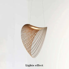 Load image into Gallery viewer, INSPIRA LIFESTYLES | Cascade Wood Chandelier, sculptural pendant light, layered wood lighting, birch wood chandelier, black wood pendant, modern wood chandelier, minimalist lighting, Japandi pendant light, organic form lighting, dining room chandelier, kitchen island pendant, hospitality lighting, contemporary ceiling light
