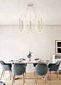 INSPIRA LIFESTYLES | Chymes Modern Chandelier - Trendy Chandelier, Sleek LED Chandelier, Nordic Home Chandelier, MODERN PENDANT LIGHT, Modern Pendant Chandelier, Modern LED Lighting, Modern LED Chandelier, Modern Home Chandelier, Modern Ceiling Pendant, Minimalist Pendant, Minimalist LED Pendant, MINIMALIST CHANDELIER, Living Room Chandelier,  Dining Room Chandelier, Designer Chandelier, Decorative Chandelier, Contemporary Pendant Light, Contemporary Chandelier, Bedroom Lighting, Dining Table Light 