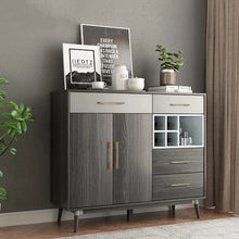 Load image into Gallery viewer, INSPIRA LIFESTYLES - Lex Long Pull Handles, sleek aluminum long pull handles, integrated appliance pull, cabinet and wardrobe pull hardware, matte black and satin brass finishes, contemporary drawer and door pulls
