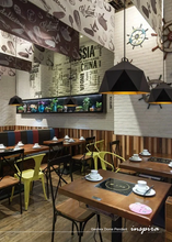 Load image into Gallery viewer, INSPIRA LIFESTYLES - Geohex Dome Pendant, industrial geometric pendant light, faceted metal dome pendant, copper interior pendant light, black industrial pendant, white industrial pendant, dining table pendant lighting, kitchen island pendant light, restaurant pendant lighting
