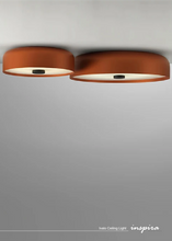 Load image into Gallery viewer, INSPIRA LIFESTYLES - Ivalo Ceiling Light, circular LED ceiling light, iron body ceiling fixture, frosted diffuser ceiling light, Scandinavian ceiling light, hallway ceiling lighting, bedroom ceiling light
