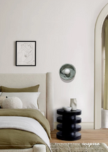 Load image into Gallery viewer, INSPIRA LIFESTYLES Elara Marble Wall Sconce natural jade onyx marble stone wall light circular stone wall sconce frosted globe diffuser modern architectural lighting spa bathroom wall light luxury hospitality wall lighting minimalist stone wall fixture
