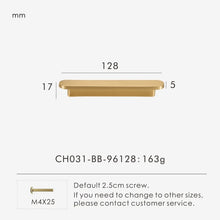 Load image into Gallery viewer, INSPIRA LIFESTYLES | Oren Solid Brass Knob &amp; Pull Handles – Brushed Nickel, Brushed Brass, Antique Bronze Cabinet Hardware by Inspira Lifestyles, Luxury Kitchen Handles, Wardrobe Pulls, Modern Interior Design, Decorative Furniture Hardware, Drawer Knobs, Cabinet Accessories
