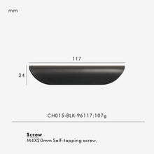 Load image into Gallery viewer, INSPIRA LIFESTYLES - RIVA PULL HANDLES, EDGE PULL HANDLES, SOLID BRASS CABINET HANDLE, MODERN ARC HANDLE, ERGONOMIC CABINET PULL, MINIMAL CABINET HARDWARE, BUILT IN EDGE PULL, KITCHEN DRAWER EDGE HANDLE, ANTIQUE BRONZE CABINET HANDLE, BRUSHED GOLD EDGE PULL, BLACK CABINET HARDWARE, WHITE CABINET HANDLE, ARCHITECTURAL CABINET HARDWARE, CONTEMPORARY MILLWORK HARDWARE, INSPIRA LIFESTYLES
