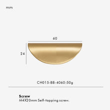 Load image into Gallery viewer, INSPIRA LIFESTYLES - RIVA PULL HANDLES, EDGE PULL HANDLES, SOLID BRASS CABINET HANDLE, MODERN ARC HANDLE, ERGONOMIC CABINET PULL, MINIMAL CABINET HARDWARE, BUILT IN EDGE PULL, KITCHEN DRAWER EDGE HANDLE, ANTIQUE BRONZE CABINET HANDLE, BRUSHED GOLD EDGE PULL, BLACK CABINET HARDWARE, WHITE CABINET HANDLE, ARCHITECTURAL CABINET HARDWARE, CONTEMPORARY MILLWORK HARDWARE, INSPIRA LIFESTYLES
