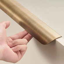 Load image into Gallery viewer, INSPIRA LIFESTYLES - RIVA PULL HANDLES, EDGE PULL HANDLES, SOLID BRASS CABINET HANDLE, MODERN ARC HANDLE, ERGONOMIC CABINET PULL, MINIMAL CABINET HARDWARE, BUILT IN EDGE PULL, KITCHEN DRAWER EDGE HANDLE, ANTIQUE BRONZE CABINET HANDLE, BRUSHED GOLD EDGE PULL, BLACK CABINET HARDWARE, WHITE CABINET HANDLE, ARCHITECTURAL CABINET HARDWARE, CONTEMPORARY MILLWORK HARDWARE, INSPIRA LIFESTYLES
