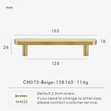 Load image into Gallery viewer, INSPIRA LIFESTYLES - Sarto Leather Handles, leather cabinet handles, genuine leather knobs, brushed brass pulls, black leather handle, orange leather knob, beige cabinet pull, khaki drawer handle, modern kitchen hardware, bespoke cabinet hardware, luxury leather handle.
