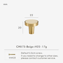 Load image into Gallery viewer, INSPIRA LIFESTYLES - Sarto Leather Handles, leather cabinet handles, genuine leather knobs, brushed brass pulls, black leather handle, orange leather knob, beige cabinet pull, khaki drawer handle, modern kitchen hardware, bespoke cabinet hardware, luxury leather handle.
