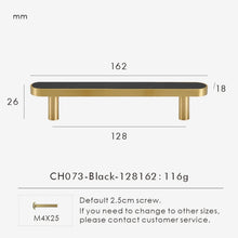 Load image into Gallery viewer, INSPIRA LIFESTYLES - Sarto Leather Handles, leather cabinet handles, genuine leather knobs, brushed brass pulls, black leather handle, orange leather knob, beige cabinet pull, khaki drawer handle, modern kitchen hardware, bespoke cabinet hardware, luxury leather handle.
